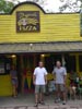 Joel and myself in front of Miguels Pizza, THE climbing rendezvous spot for Red River Gorge climbers.