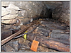 17up-Small culvert from the left and a large log used to brace the floor of the brick ceiling chamber